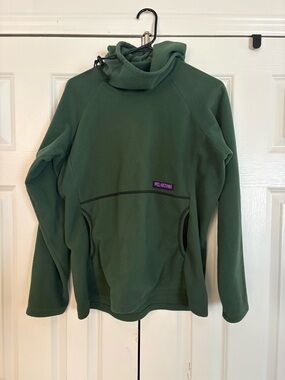 Melanzana Forest Green Women's Fleece Pullover